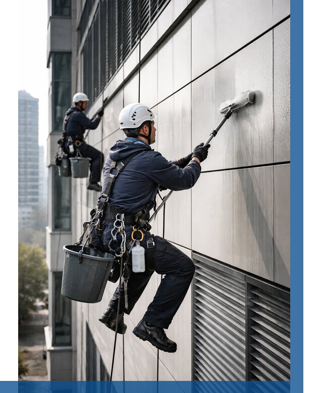 Мойка вентилируемого фасада в Саянске от 254 р. | ВЫСОТНИК-Сск