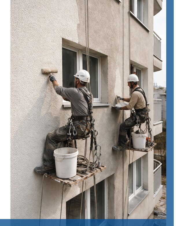 Нанесение короеда на фасад в Саянске от 458 р. | ВЫСОТНИК-Сск