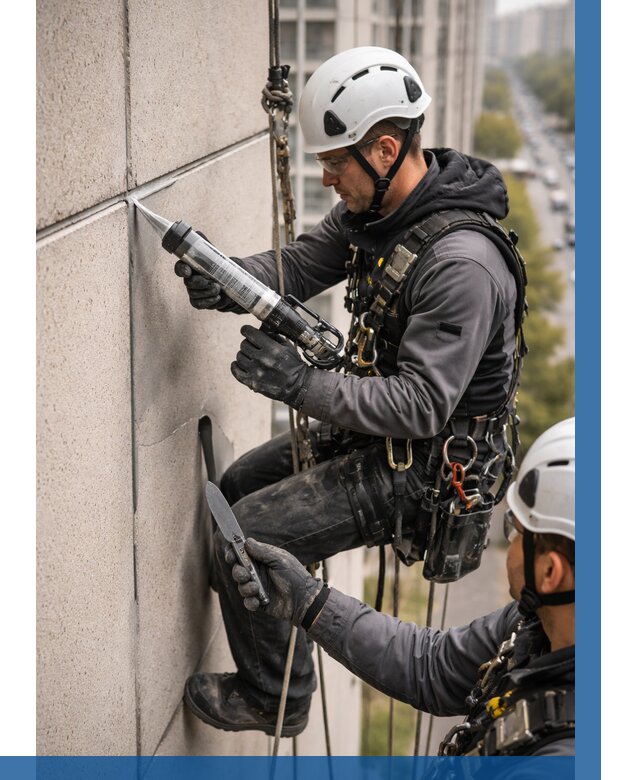 Первичная герметизация швов в Саянске от 610 р. | ВЫСОТНИК-Сск