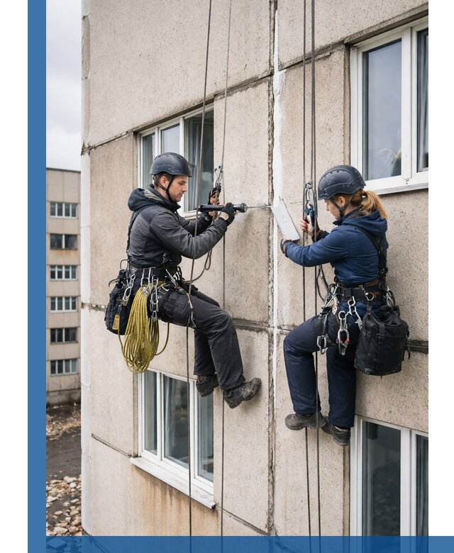 Герметизация межпанельных швов тёплым швом в Саянске