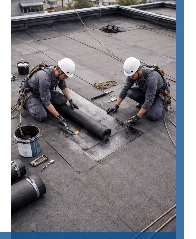 Ремонт мягкой кровли под ключ в Саянске от 712 р. | ВЫСОТНИК-Сск