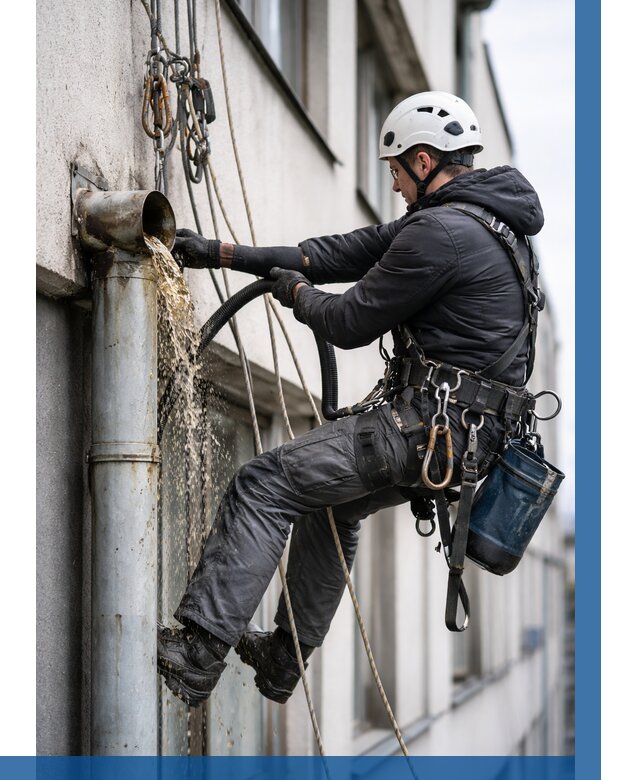 Прочистка водосточных труб в Саянске от 3561 р. | ВЫСОТНИК-Сск