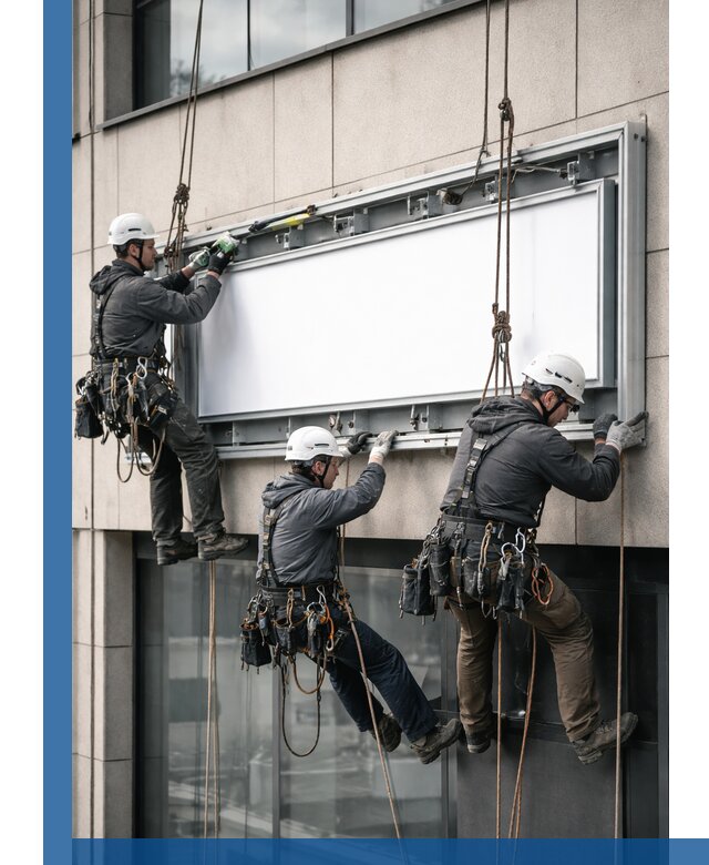 Профессиональный монтаж светового короба под ключ в Саянске