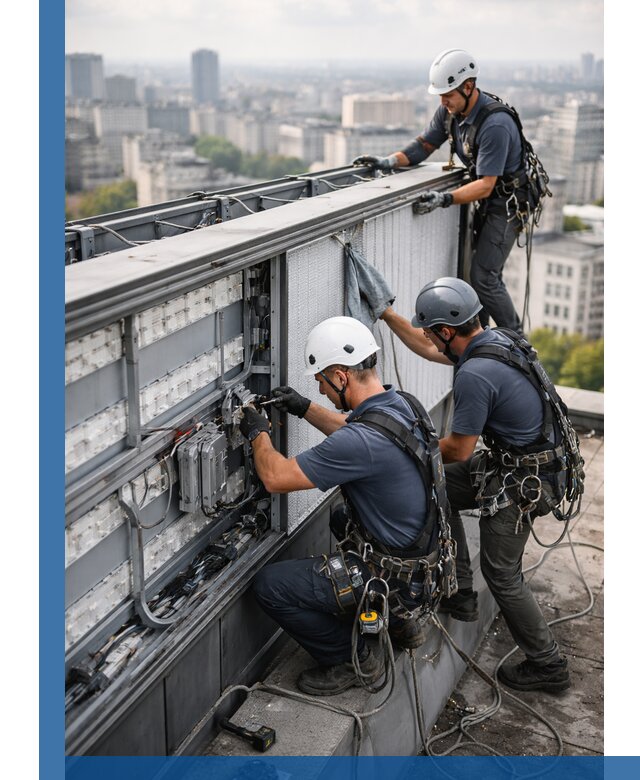 Профессиональное обслуживание крышной рекламы в Саянске под ключ