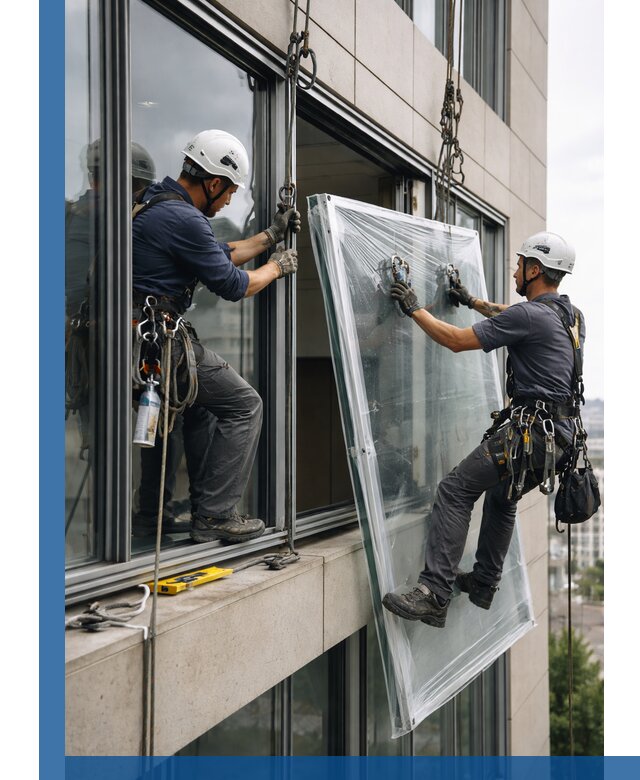 Профессиональная замена стекла в витраже в Саянске с гарантией