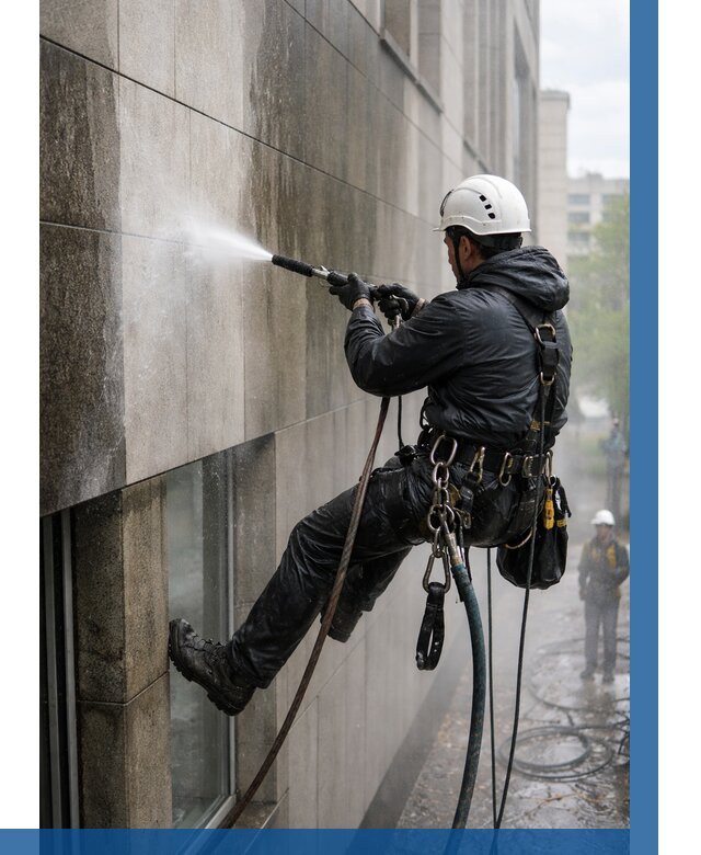 Гидроструйная очистка поверхностей в Саянске от 865 р. | ВЫСОТНИК-Сск