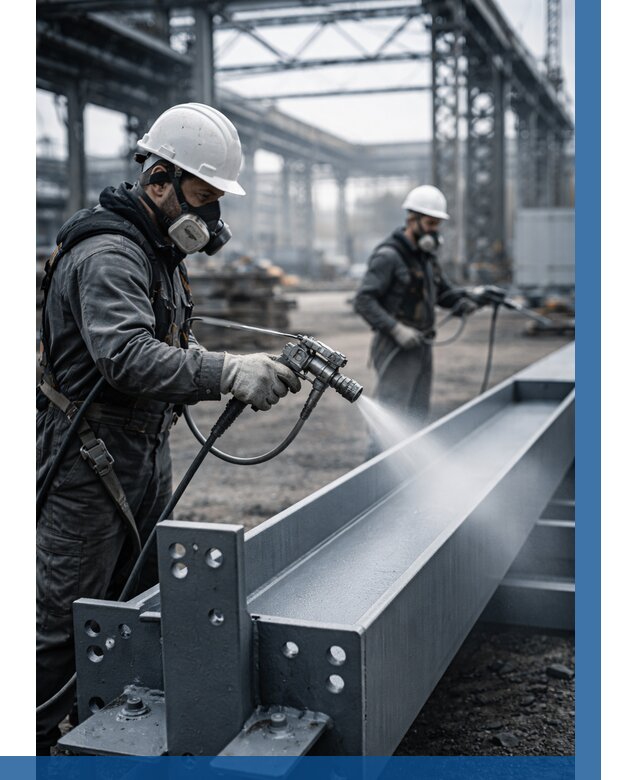 Антикорроз. обработка металлоконстр. в Саянске от 458 р. | ВЫСОТНИК-Сск