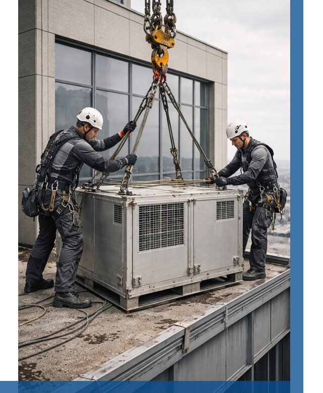 Такелажные работы на высоте в Саянске от 8139 р. | ВЫСОТНИК-Сск