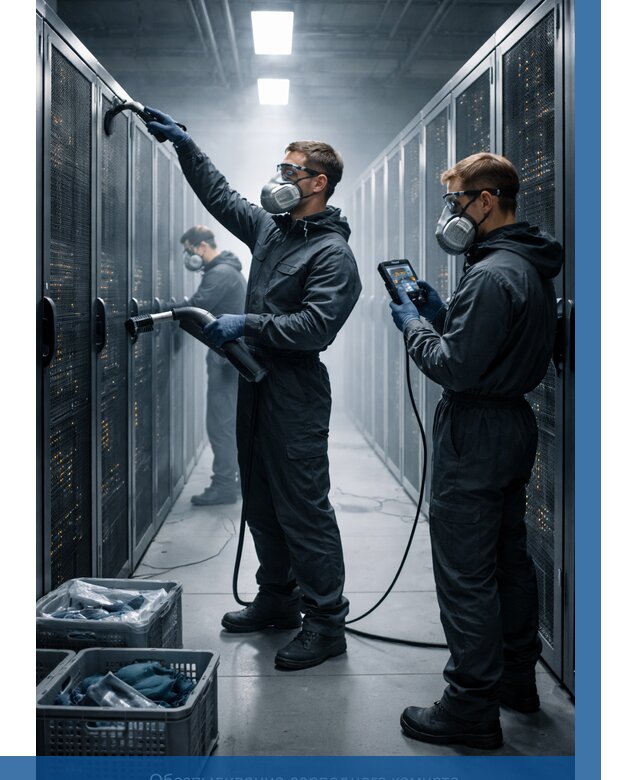 Обеспыливание серверной комнаты в Саянске от 4578 р. | ВЫСОТНИК-Сск