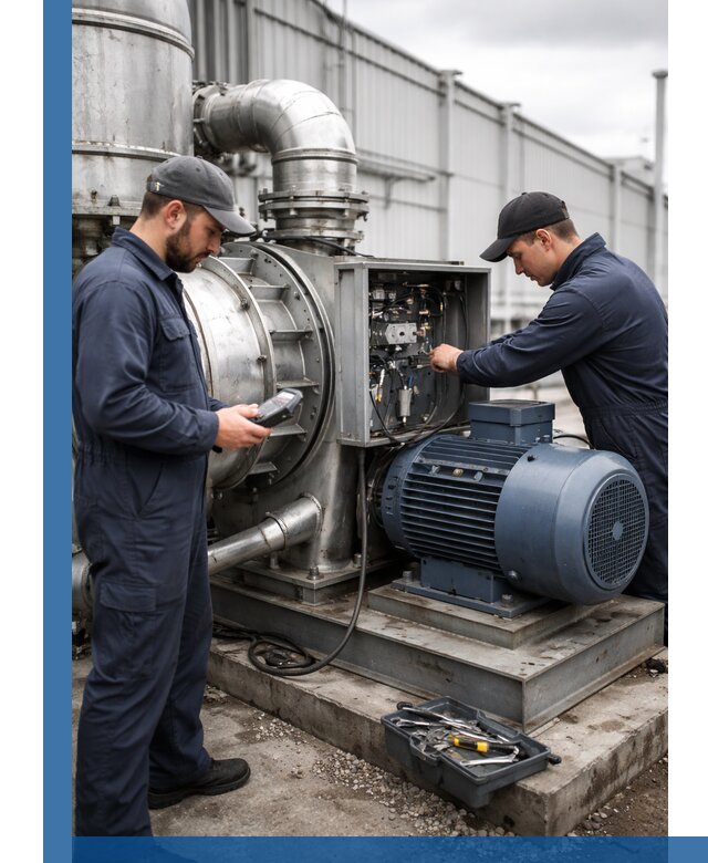 Техническое обслуживание промышленного оборудования в Саянске