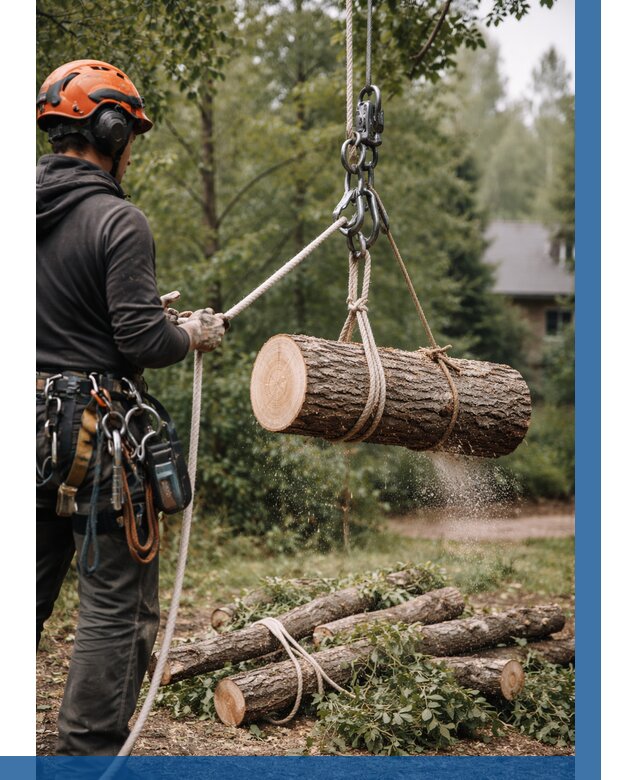 Валка деревьев частями в Саянске от 7631 р. | ВЫСОТНИК-Сск