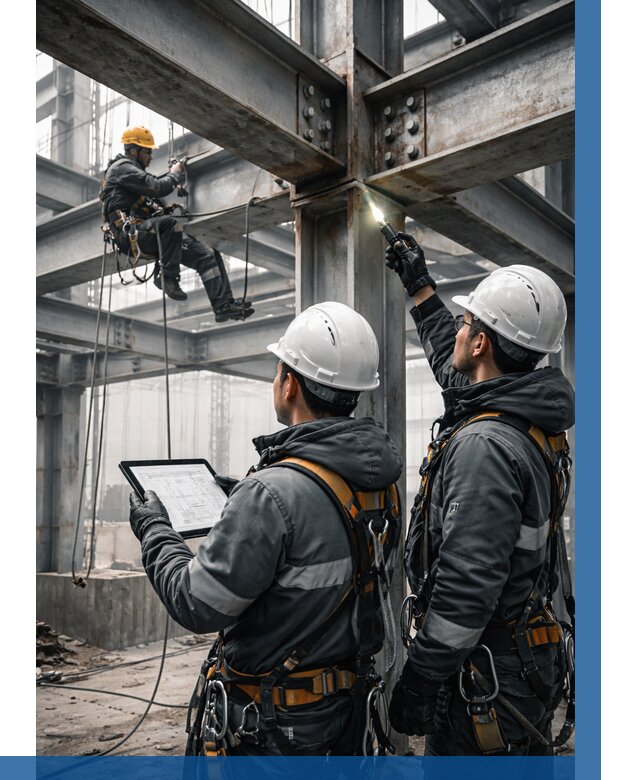 Обследование металлоконструкций в Саянске от 5596 р. | ВЫСОТНИК-Сск