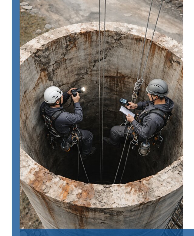 Обследование дымовой трубы: диагностика и оценка состояния в Саянске